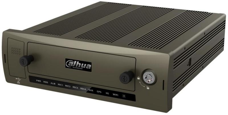 MXVR1004-GCW - 4(5)-канално, 4 камери + 1 IP, 2MP FullHD, H.265+, WiFi, 3G/4G, GPS, мобилно, HDCVI, цифрово записващо устройство DAHUA