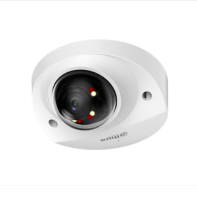 IPC-HDBW2249F-AS-IL-0280B - 2.8mm, 30m LED, Full Color, SD слот, външен монтаж, куполна 2Mpix 1080P FullHD, IP камера за наблюдение, DAHUA, WizSense СЕРИЯ