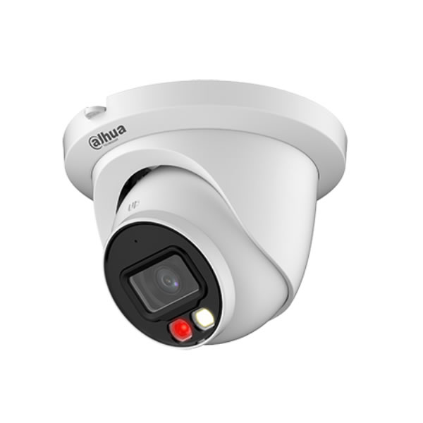 IPC-HDW2449TM-S-IL-0360B - 2.8mm, 30m LED, Full Color, POE, външен монтаж, куполна 4Mpix 1520P, IP камера за наблюдение, DAHUA, LITE+ СЕРИЯ
