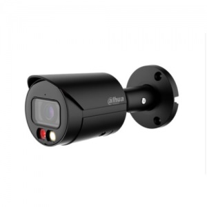 IPC-HFW2249S-S-IL-0280B-BLACK - 2MP, 2.8mm, 30m LED, Full Color, POE, външен монтаж, булет 2Mpix 1080P FullHD, IP камера за наблюдение, DAHUA, WizSense СЕРИЯ
